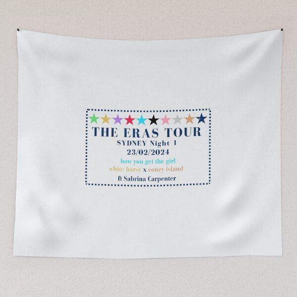 Item preview, Sydney Night 1 - Eras - Surprise Songs designed and sold by LisaMichelleArt.