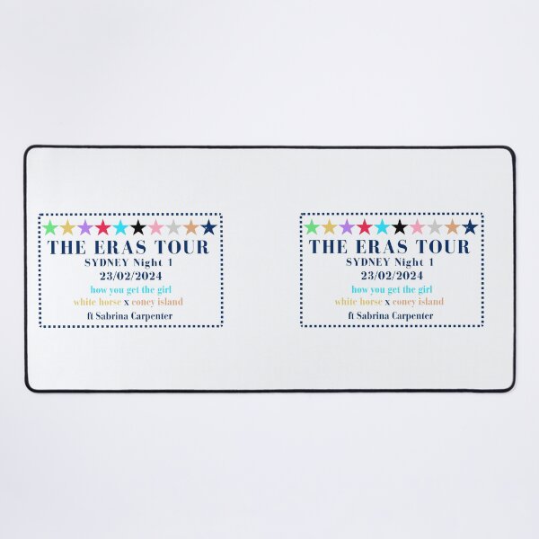 Item preview, Sydney Night 1 - Eras - Surprise Songs designed and sold by LisaMichelleArt.