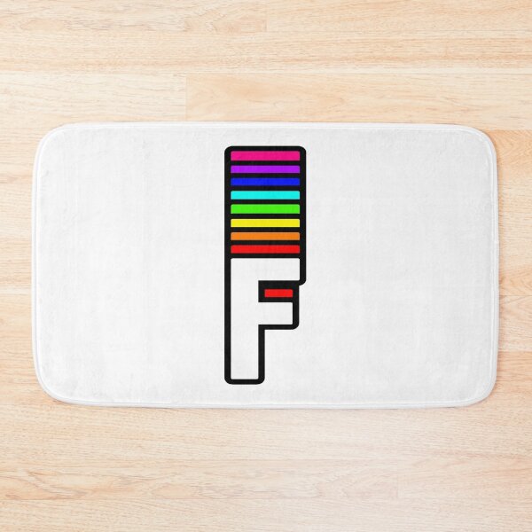 Item preview, Rainbow Letter, F designed and sold by niquesdeDi.