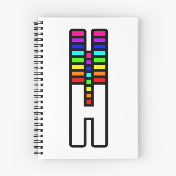 Item preview, Rainbow Letter, H designed and sold by niquesdeDi.