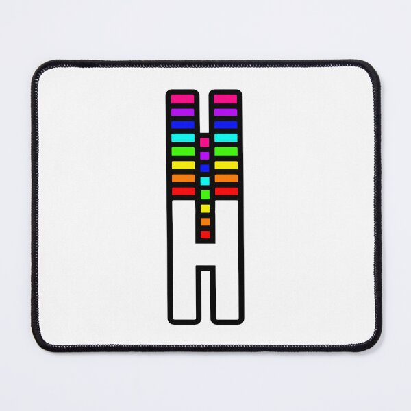 Item preview, Rainbow Letter, H designed and sold by niquesdeDi.