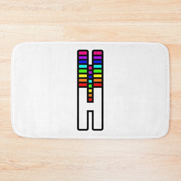 Item preview, Rainbow Letter, H designed and sold by niquesdeDi.