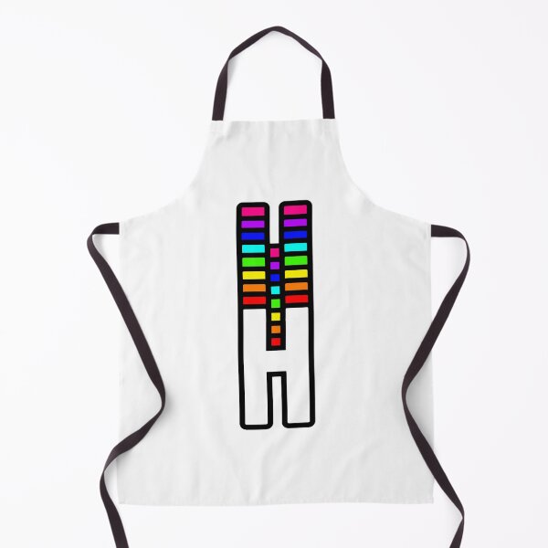 Item preview, Rainbow Letter, H designed and sold by niquesdeDi.