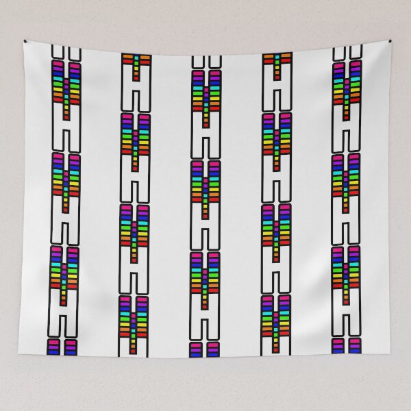 Item preview, Rainbow Letter, H designed and sold by niquesdeDi.