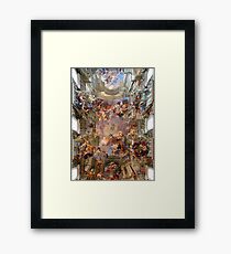 Ceiling Painting Framed Print