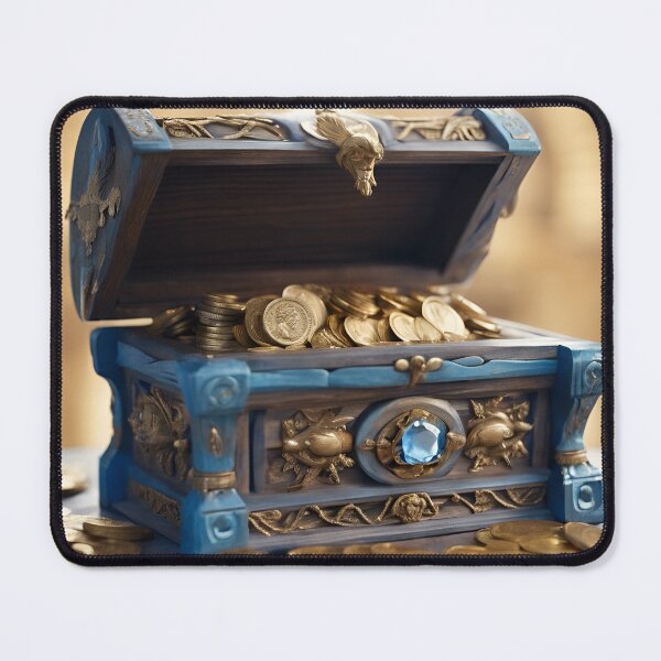 Item preview, Treasure Chest Filled With Gold Coins and Topaz designed and sold by JoreJj Z. Elprehzleinn.