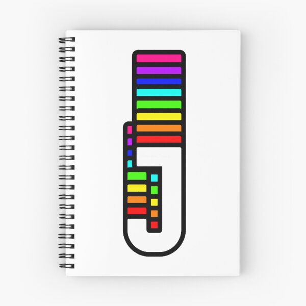 Item preview, Rainbow Letter, J designed and sold by niquesdeDi.