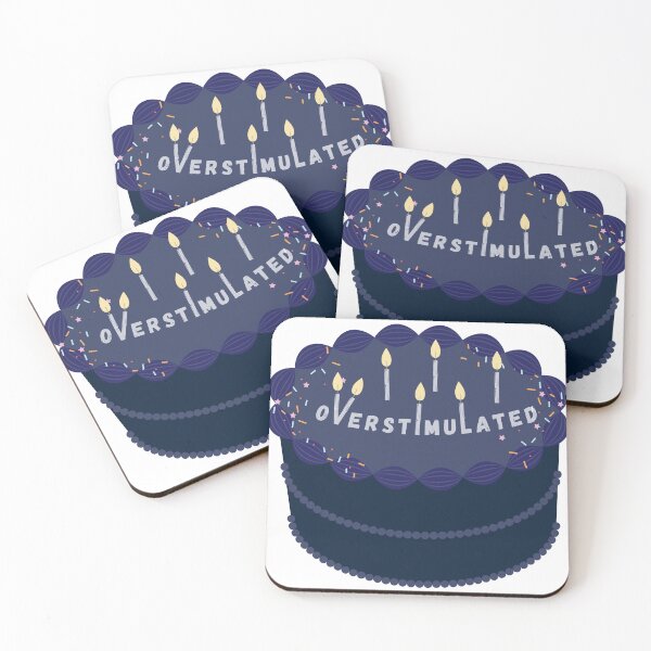 Item preview, Overstimulated - ADHD, Teacher, Autism, Cake designed and sold by slpallday.