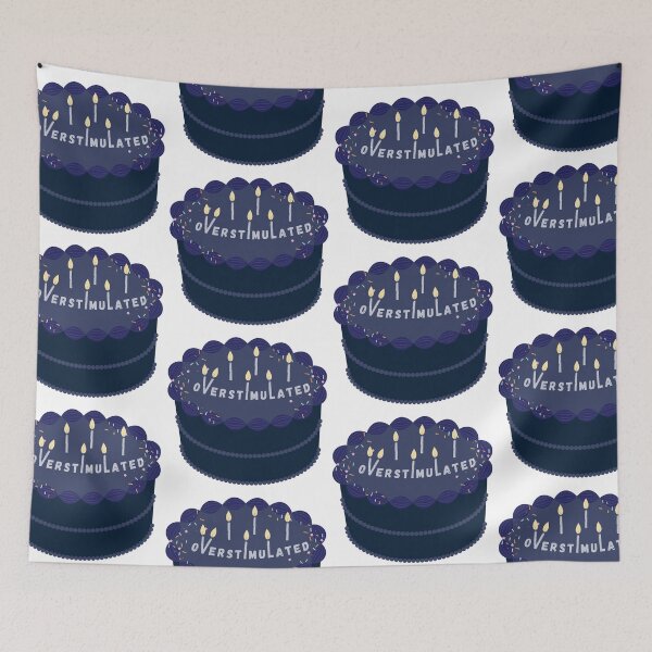 Item preview, Overstimulated - ADHD, Teacher, Autism, Cake designed and sold by slpallday.