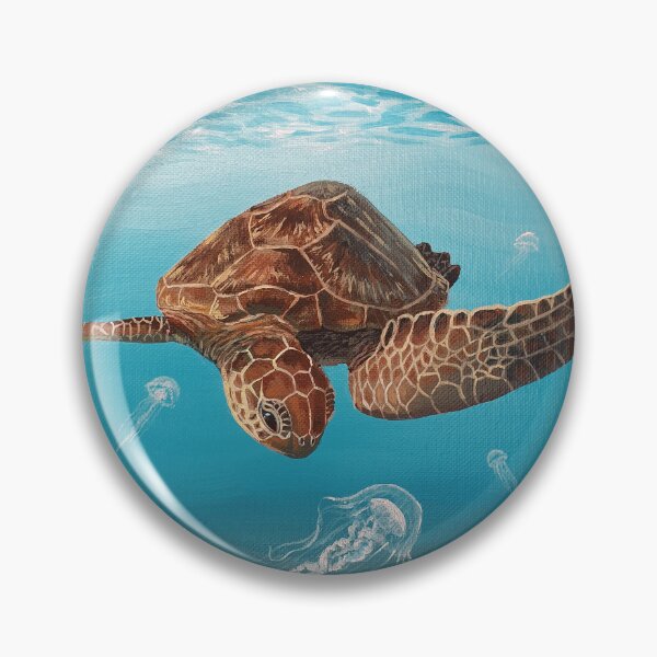 Item preview, Sea Turtle Underwater designed and sold by lucyluart.