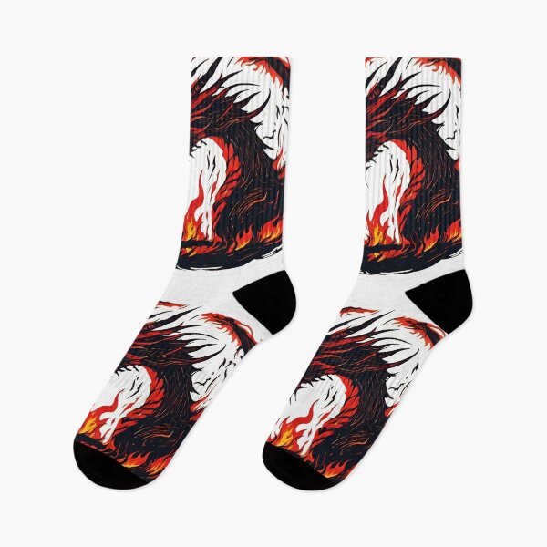 Item preview, Cool fire dragon sticker designed and sold by matildelestrang.