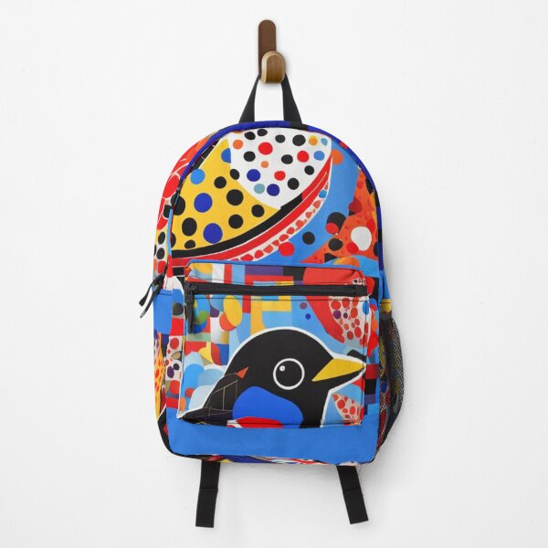 Item preview, Coloured Bird. Kusama-influenced style designed and sold by Andykinoz.