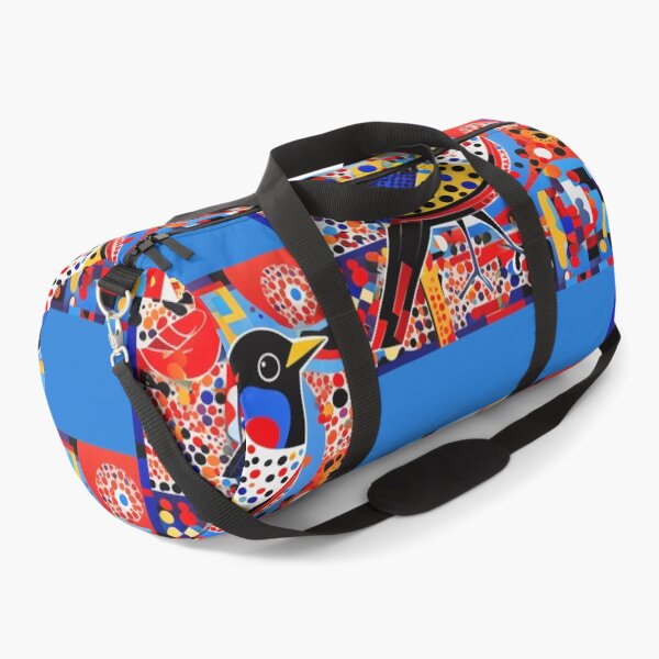 Item preview, Coloured Bird. Kusama-influenced style designed and sold by Andykinoz.