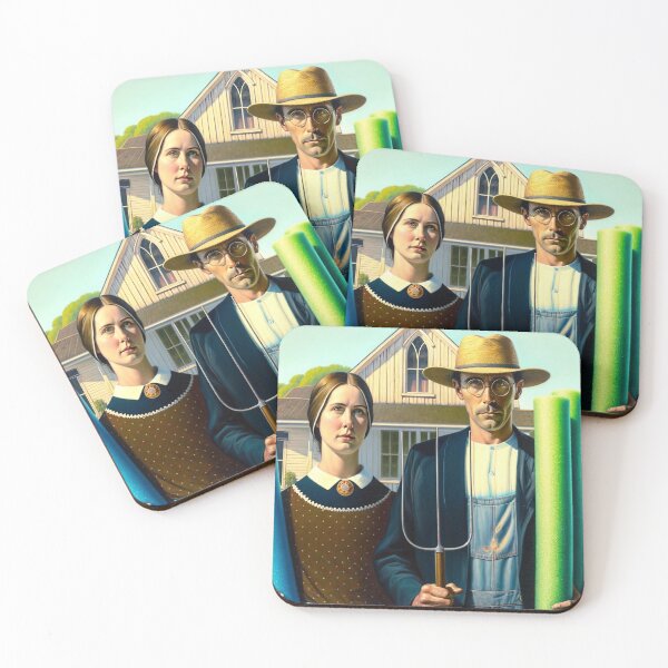 Item preview, American Gothic: The Summer Vacation Edition designed and sold by Lane L. Mälkin Design.