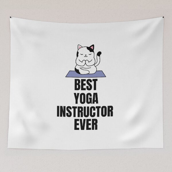 Item preview, Best Yoga Instructor Ever designed and sold by 87-Aesthetics.