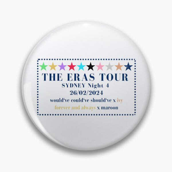 Item preview, Sydney Night 4 - Eras - Surprise Songs designed and sold by LisaMichelleArt.