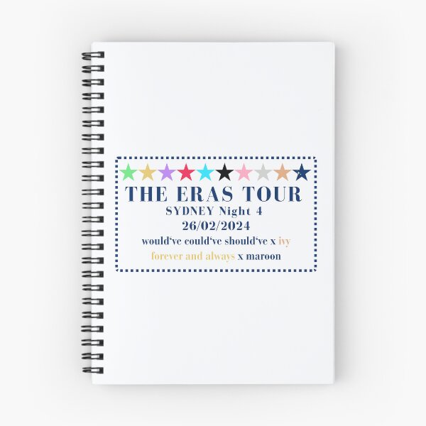 Item preview, Sydney Night 4 - Eras - Surprise Songs designed and sold by LisaMichelleArt.