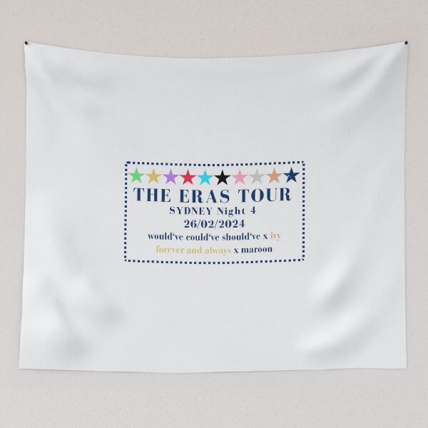 Item preview, Sydney Night 4 - Eras - Surprise Songs designed and sold by LisaMichelleArt.