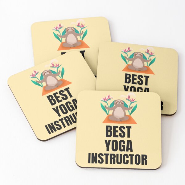 Item preview, Best Yoga Instructor designed and sold by 87-Aesthetics.