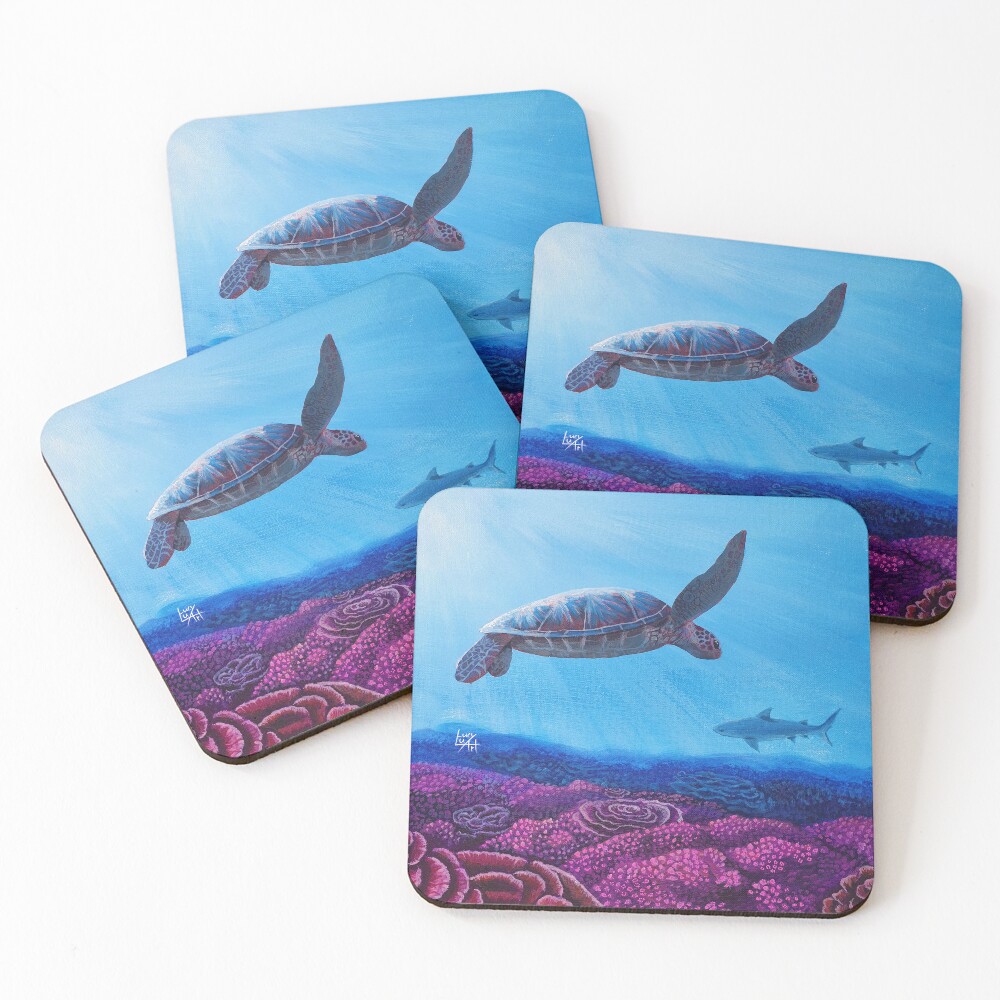 Item preview, Coasters (Set of 4) designed and sold by lucyluart.