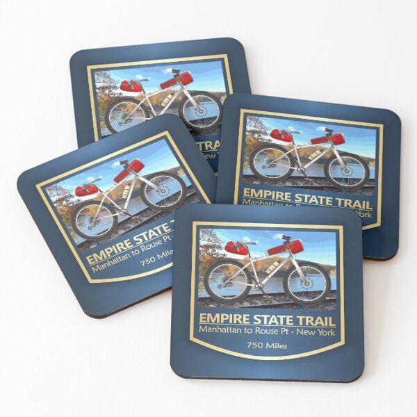 Item preview, Empire State Trail (bike2) designed and sold by curranmorgan.