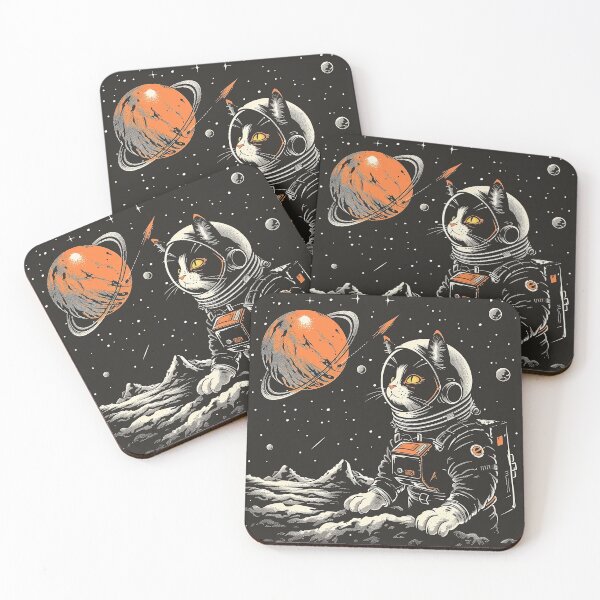 Item preview, Space Cat's Interstellar Quest designed and sold by CatsAndDogs-TF.