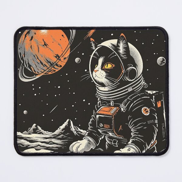 Item preview, Space Cat's Interstellar Quest designed and sold by CatsAndDogs-TF.