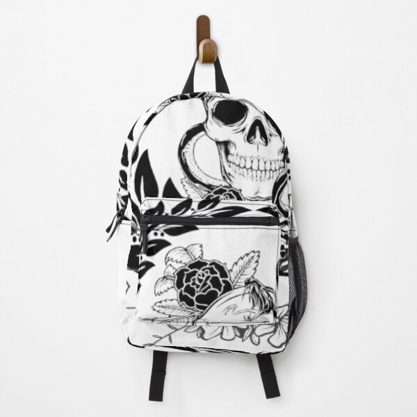 Item preview, calavera decorada con rosas designed and sold by aether.arts.