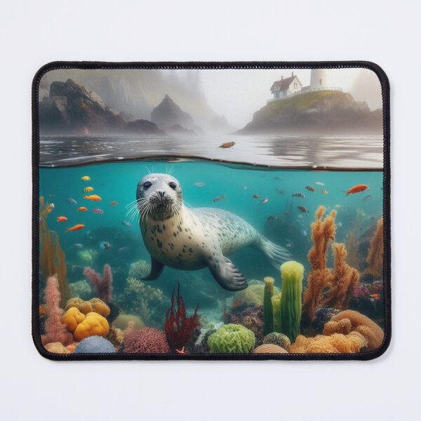 Item preview, Coastal Charmer - Seal's Waterside Grace designed and sold by ProgressMagnet.