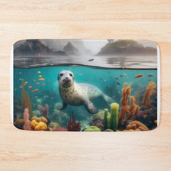 Item preview, Coastal Charmer - Seal's Waterside Grace designed and sold by ProgressMagnet.