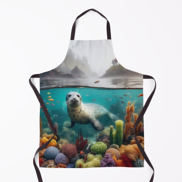 Item preview, Coastal Charmer - Seal's Waterside Grace designed and sold by ProgressMagnet.