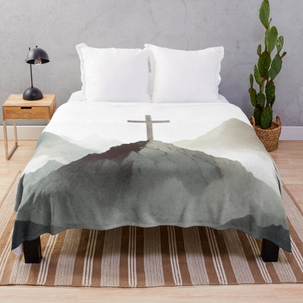 Item preview, cross on mountain designed and sold by zionwardrobe.