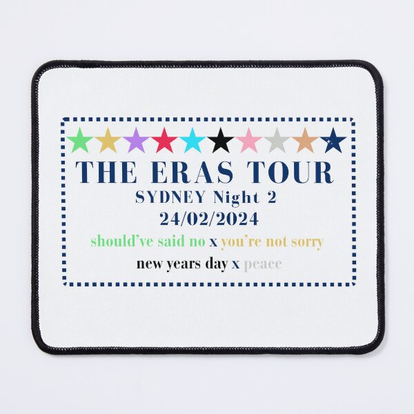 Item preview, Sydney Night 2 - Eras - Surprise Songs designed and sold by LisaMichelleArt.