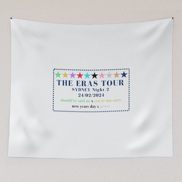 Item preview, Sydney Night 2 - Eras - Surprise Songs designed and sold by LisaMichelleArt.