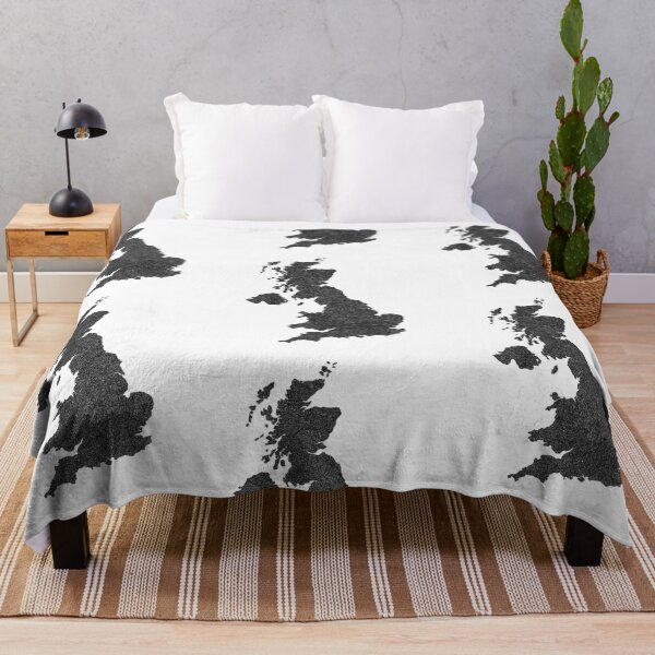 Item preview, United Kingdom Map Design with Hidden Borders designed and sold by Naoswestvillage.