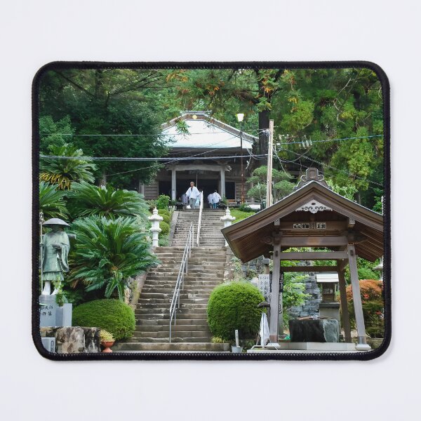 Item preview, Temple 18 - Onzan-ji - Stairs and Hondo designed and sold by Japaholic.