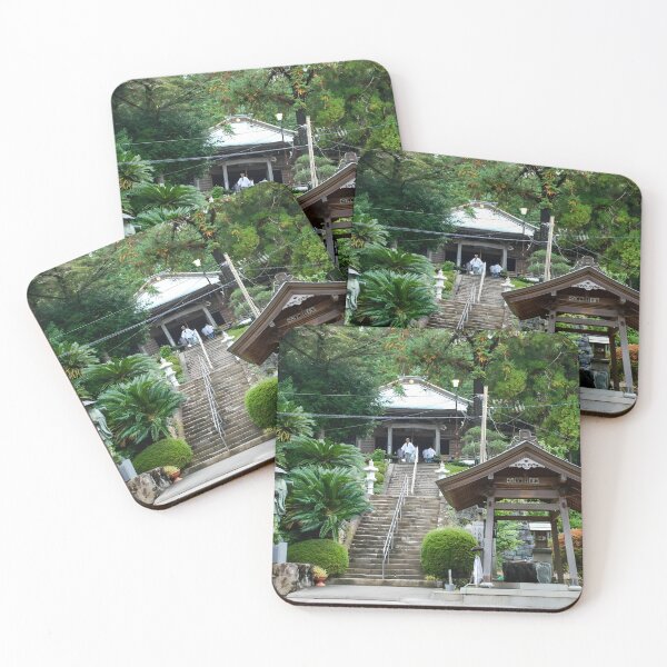 Item preview, Temple 18 - Onzan-ji - Stairs and Hondo designed and sold by Japaholic.