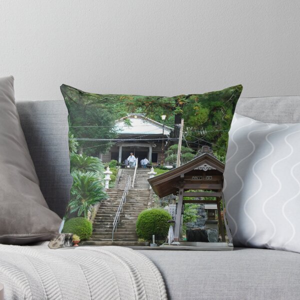 Item preview, Temple 18 - Onzan-ji - Stairs and Hondo designed and sold by Japaholic.