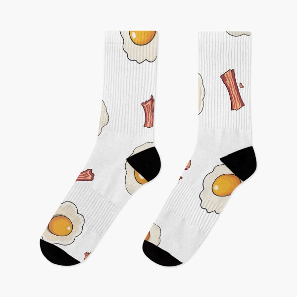 Item preview, Bacon and Fried Eggs on White designed and sold by Sarcastic Narwhal.