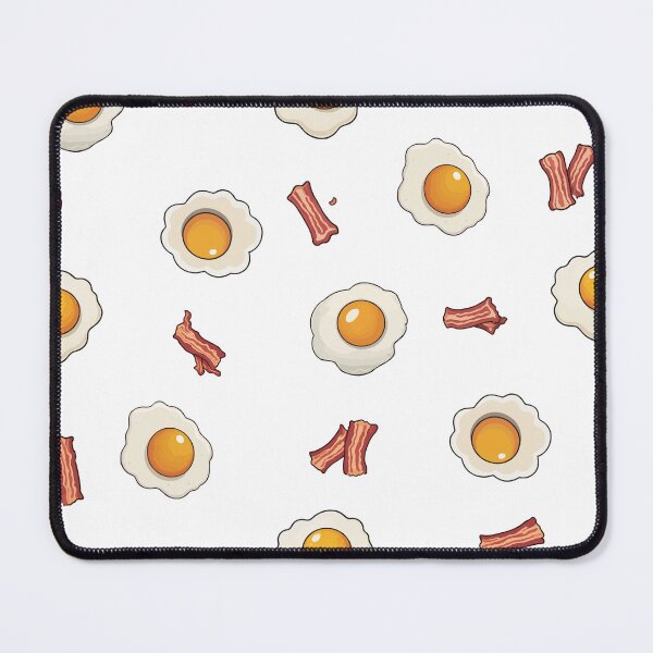 Item preview, Bacon and Fried Eggs on White designed and sold by Sarcastic Narwhal.