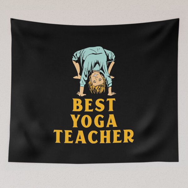 Item preview, Best Yoga Teacher designed and sold by 87-Aesthetics.