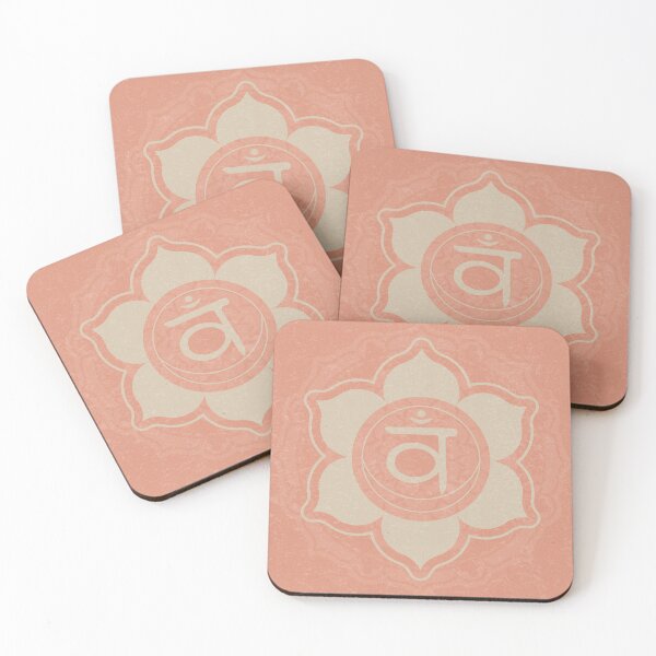Item preview, Sacral Chakra Mandala - Coral + Dove designed and sold by Irene Estelle.
