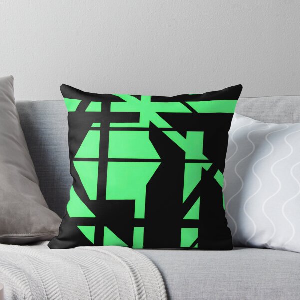 Item preview, Lost in Abstraction - post war abstract painting (green & black) designed and sold by Red Siri0 Art.
