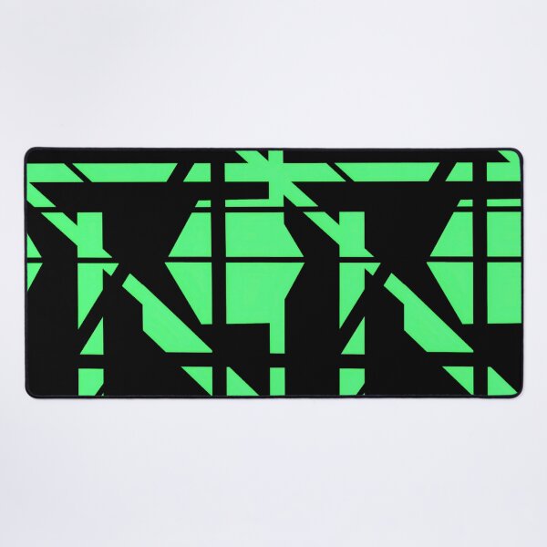 Item preview, Lost in Abstraction - post war abstract painting (green & black) designed and sold by Red Siri0 Art.