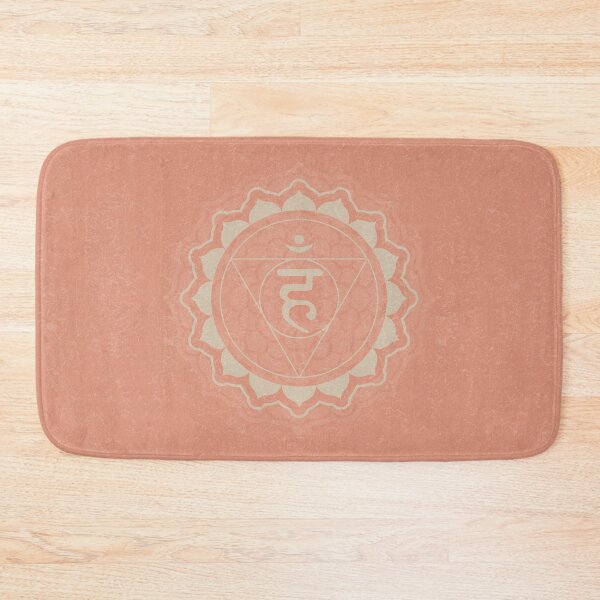 Item preview, Throat Chakra Mandala - Coral + Dove designed and sold by Irene Estelle.