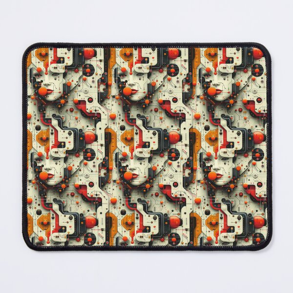 Item preview, Cybernetic Circuitry seamless pattern Digital Matrix: Cybernetic Circuitry Symphony designed and sold by Bankza.