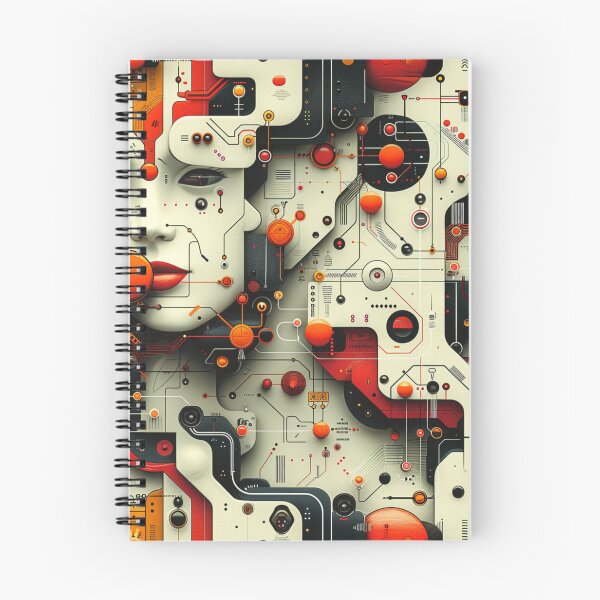 Item preview, Cybernetic Circuitry seamless pattern Digital Matrix: Cybernetic Circuitry Symphony designed and sold by Bankza.