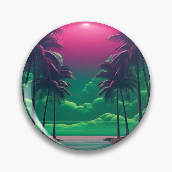 Item preview, Digital Dreamscape Elegance: Futuristic Synthwave Fantasia designed and sold by Mullet Monkey.