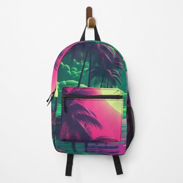Item preview, Digital Dreamscape Elegance: Futuristic Synthwave Fantasia designed and sold by Mullet Monkey.