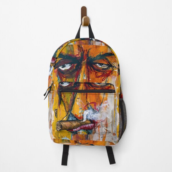 Artikelvorschau, Rohe Eindrücke – Eine Reise durch Art Bruts Umarmung von Zigarre und Rauch im ausdrucksstarken Figuratismus entworfen und verkauft von OlfactoART Studio.